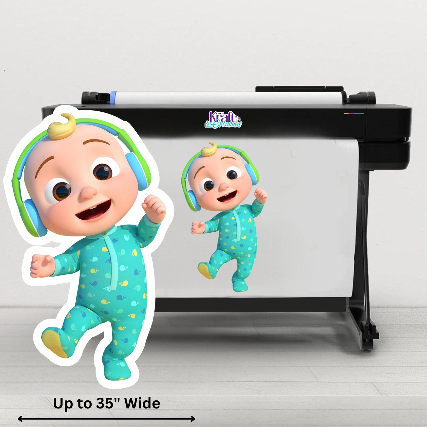 Children's Character Cutout | Print Only