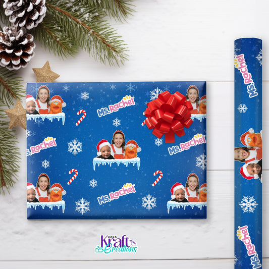 Custom Wrapping Paper - Mz Rachel Christmas